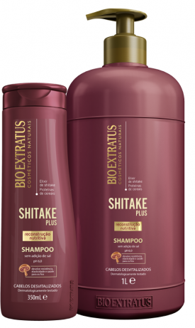 Bio Extratus Shitake Plus (Shampoo+Condicionador 1L+Mascara