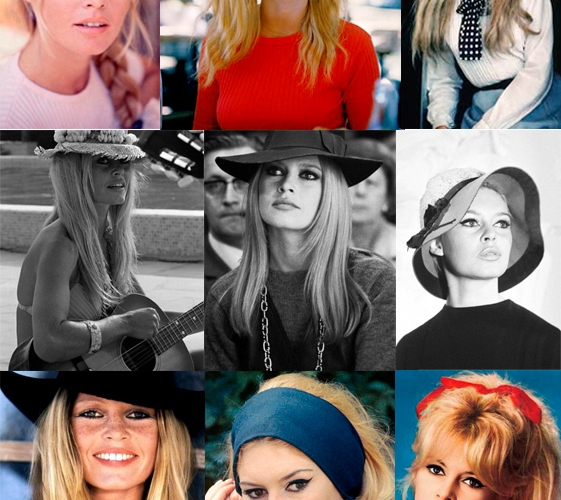Penteado vintage para cabelos lisos e finos - Inspire-se em Brigitte Bardot  , nossa maravilhosa musa dos anos 60, dona de um estilo que nunca sai de  moda. - Rhunill